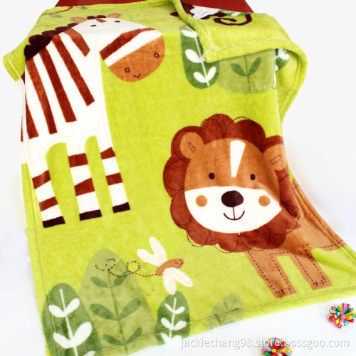 Flannel Printed Baby Blanket